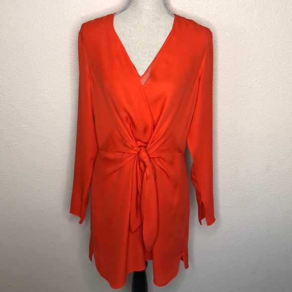 3.1 Phillip Lim Silk V-neck Long Sleeve Dress EUC - Picture 5 of 8
